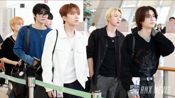 그룹 BOYNEXTDOOR (성호, 리우, 명재현, 태산, 이한, 운학) [사진/영상=RNX news]