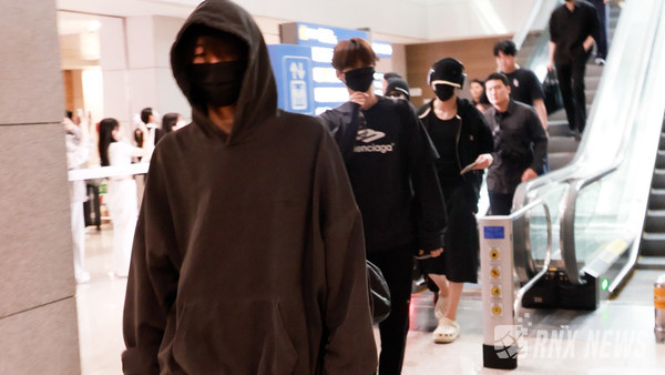 그룹 ZEROBASEONE (김지웅, 장하오, 성한빈, 석매튜, 김태래, 리키, 김규빈, 박건욱, 한유진)  [사진=RNX news]