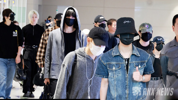 그룹 ATEEZ(홍중, 성화, 여상, 산, 민기, 종호, 우영, 윤호) [사진/영상=RNX news]