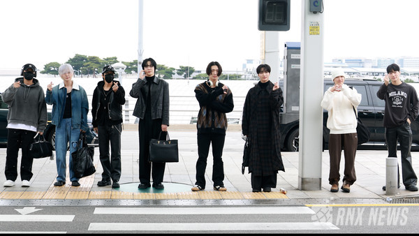 그룹 ATEEZ(홍중, 성화, 여상, 산, 민기, 종호, 우영, 윤호) [사진/영상=RNX news]