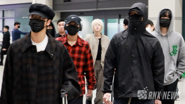 그룹 ATEEZ(홍중, 성화, 여상, 산, 민기, 종호, 우영, 윤호) [사진/영상=RNX news]