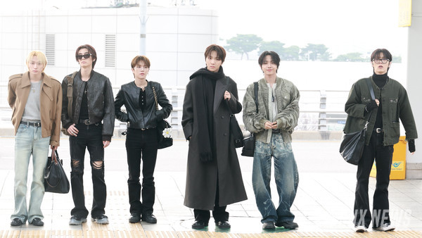 그룹 BOYNEXTDOOR (성호, 리우, 명재현, 태산, 이한, 운학) [사진/영상=RNX news]